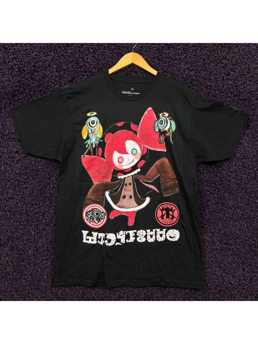 Puella Magi Madoka Magica Charlotte T-Shirt Size Extra Large